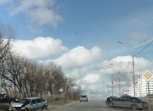ДТП произошло 5 марта в мкрн. Суворовский, столкнулись две иномарки и ВАЗ.