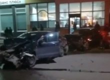В ночь на 5 апреля в Азове на ул. Московской произошло ДТП.
