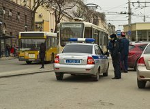 В Ростове произошло ДТП с участием внедорожника и маршрутки